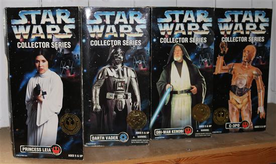 Four Star Wars figures(-)